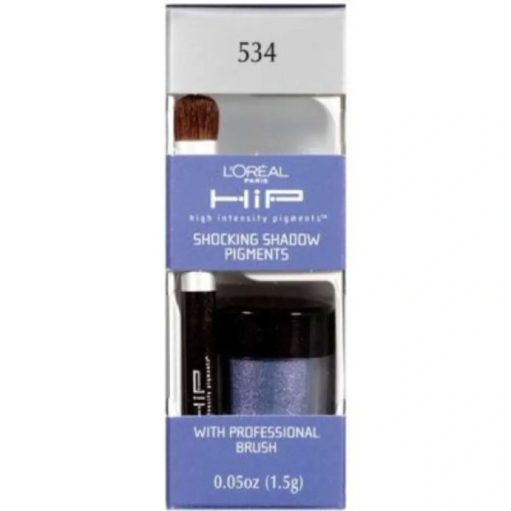 L'OREAL HIP Shocking Shadow Pigments Valiant 534 Purple Shimmer Eyeshadow NIB